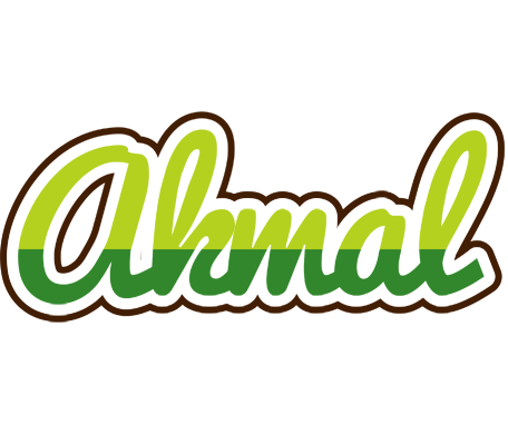 Akmal golfing logo