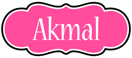 Akmal invitation logo
