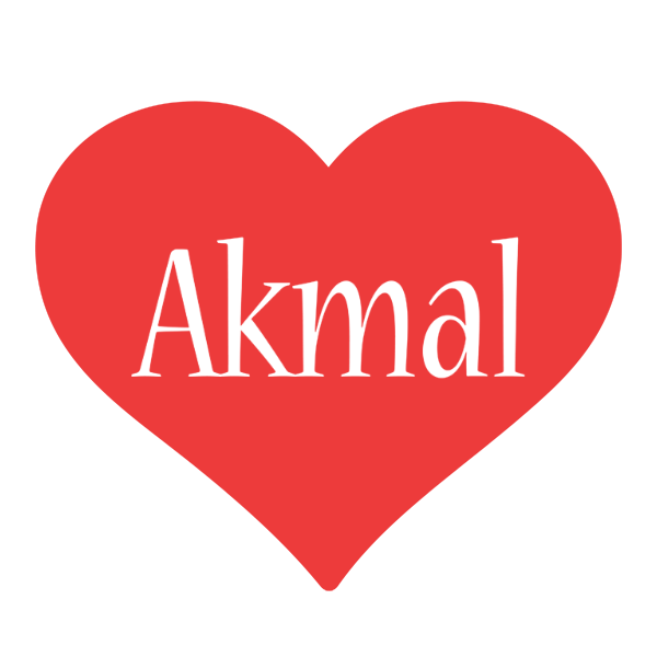 Akmal love logo