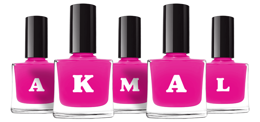 Akmal nails logo