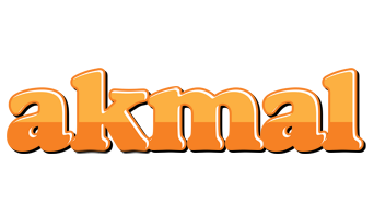 Akmal orange logo