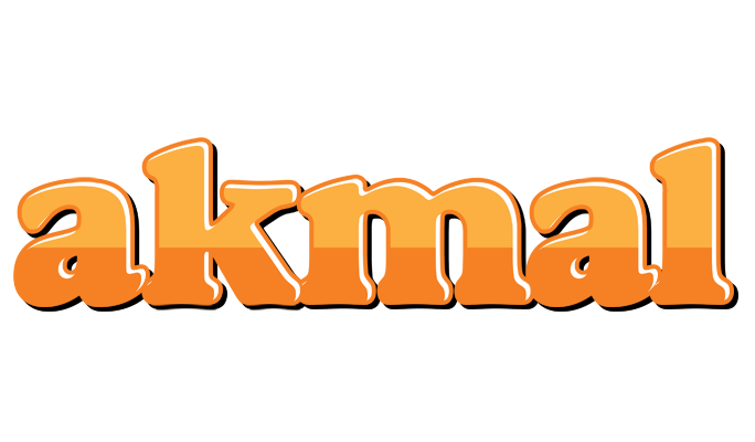 Akmal orange logo