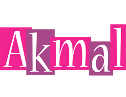 Akmal whine logo