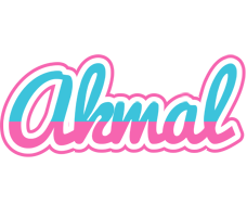 Akmal woman logo