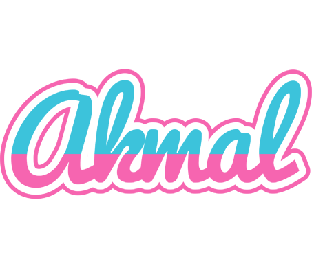 Akmal woman logo