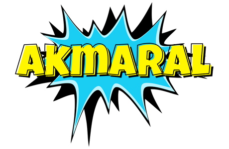 Akmaral amazing logo