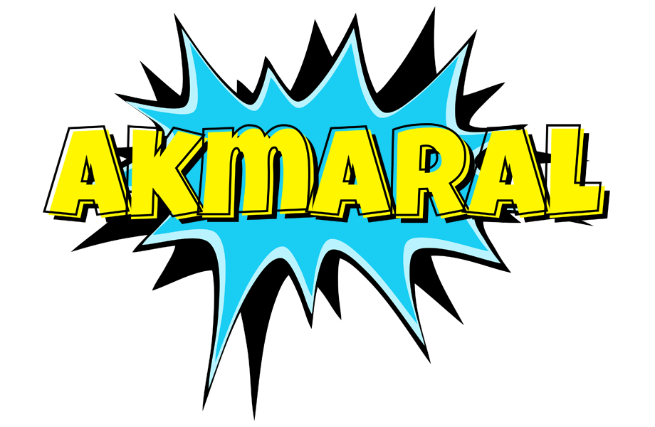Akmaral amazing logo