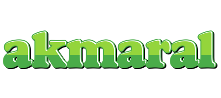 Akmaral apple logo