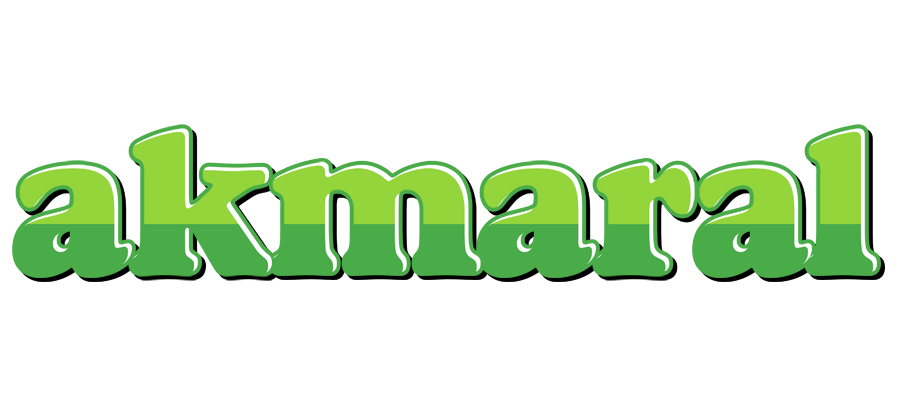 Akmaral apple logo