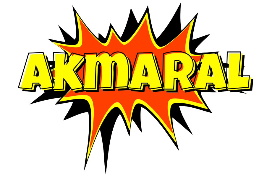 Akmaral bazinga logo