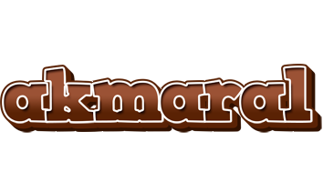 Akmaral brownie logo