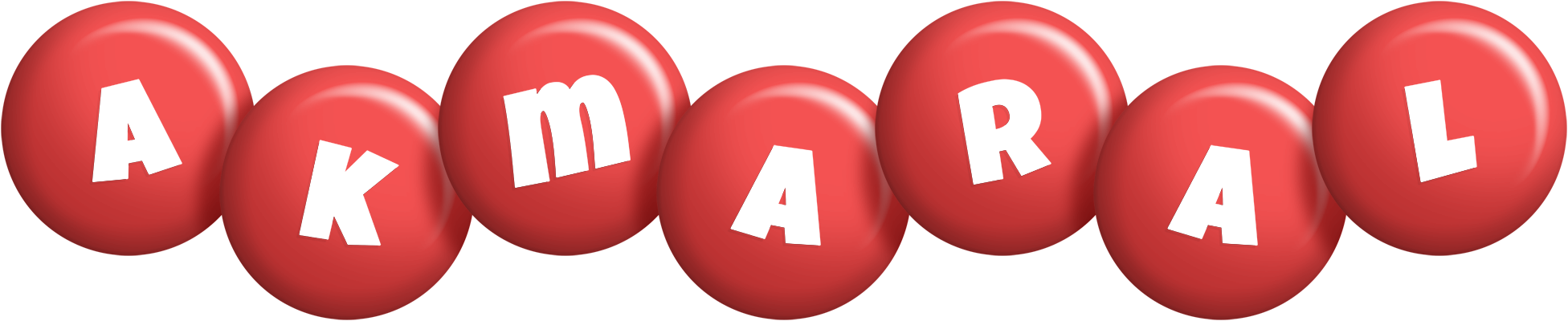 Akmaral candy-red logo