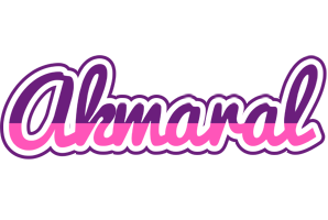 Akmaral cheerful logo