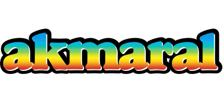 Akmaral color logo