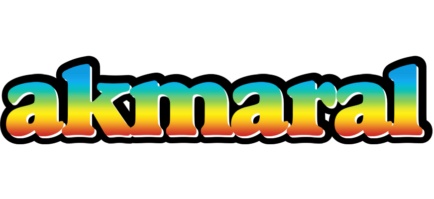 Akmaral color logo
