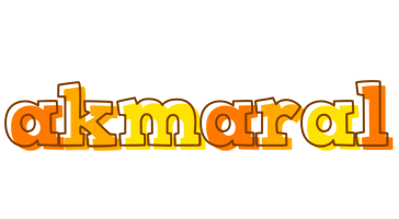 Akmaral desert logo
