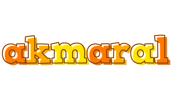 Akmaral desert logo