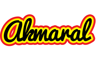 Akmaral flaming logo