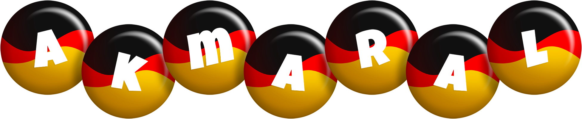 Akmaral german logo
