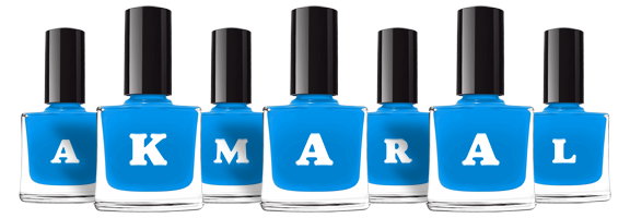 Akmaral glossy logo