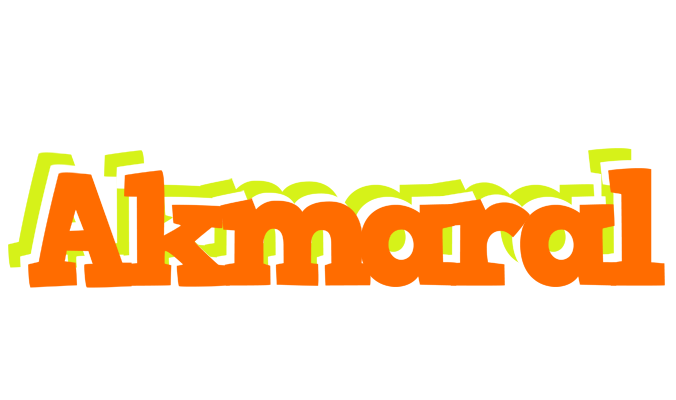 Akmaral healthy logo