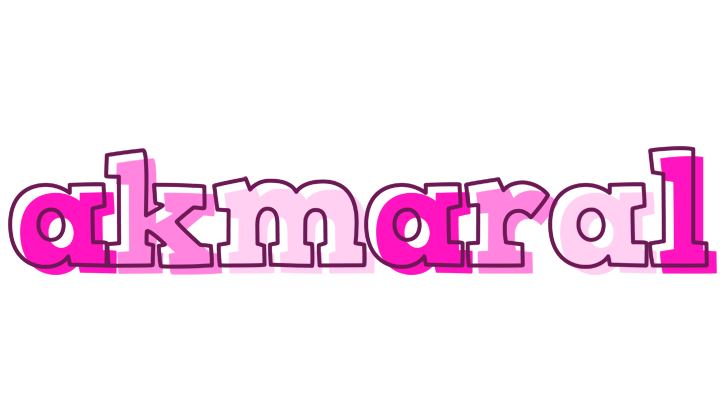 Akmaral hello logo