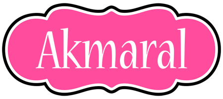 Akmaral invitation logo