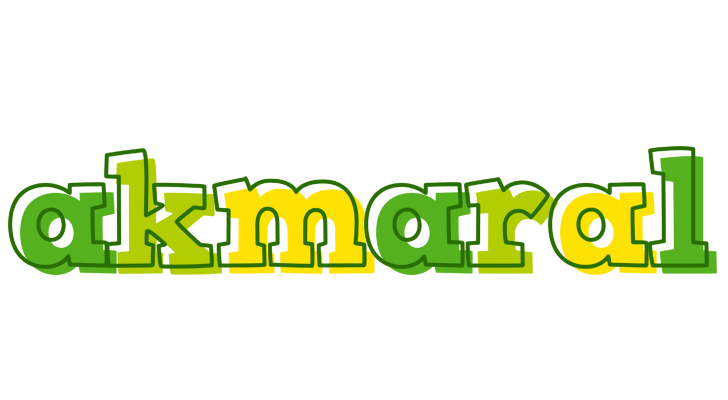 Akmaral juice logo