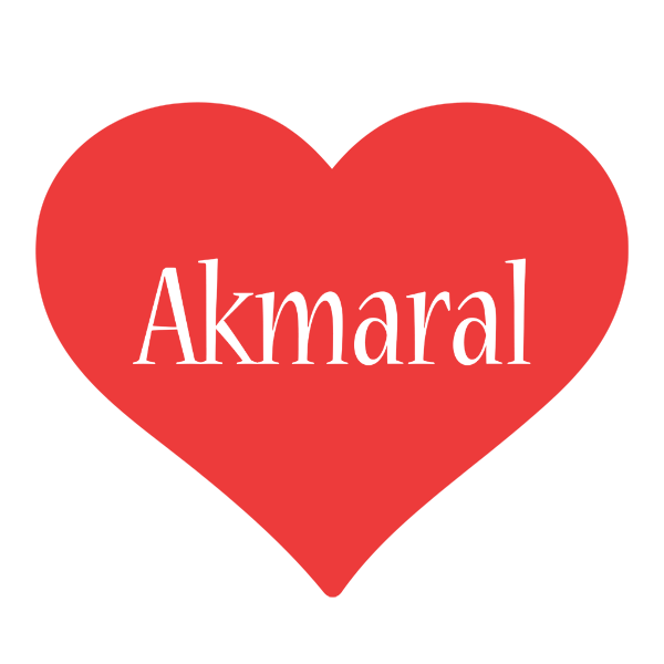 Akmaral love logo