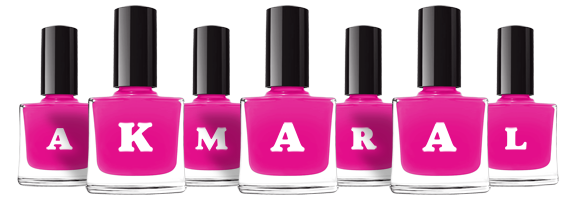 Akmaral nails logo