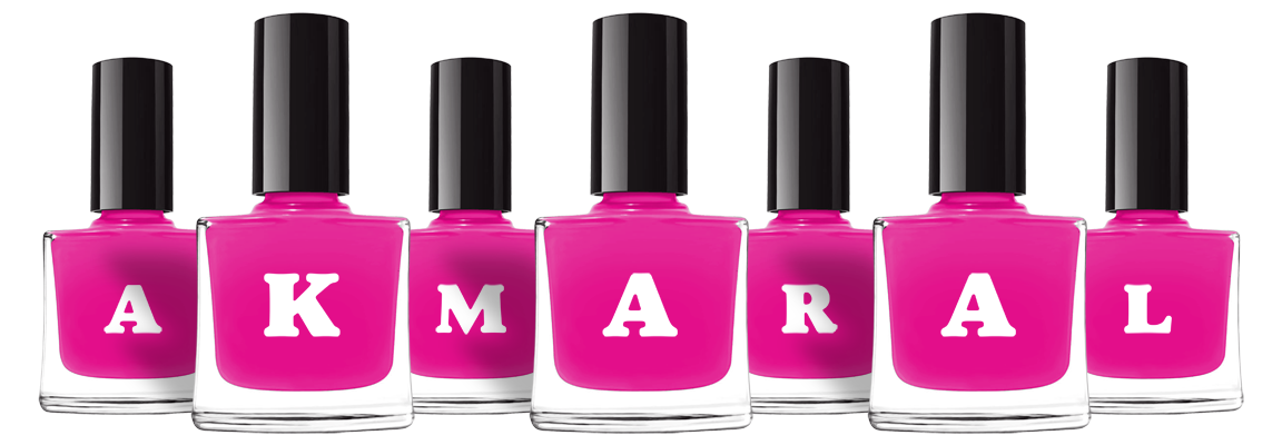 Akmaral nails logo