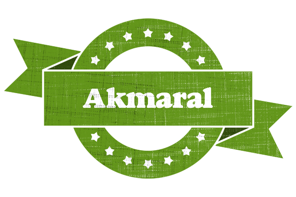 Akmaral natural logo