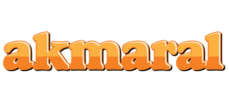 Akmaral orange logo