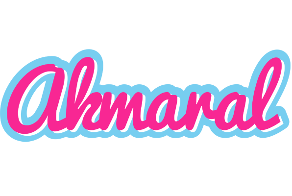 Akmaral popstar logo
