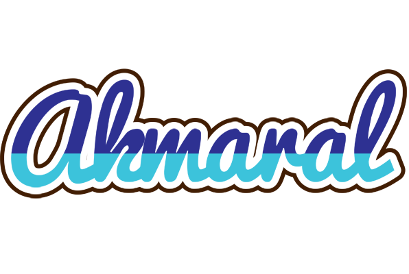 Akmaral raining logo