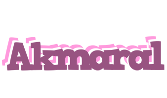 Akmaral relaxing logo