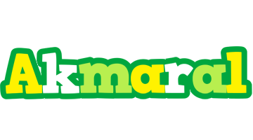 Akmaral soccer logo