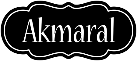 Akmaral welcome logo