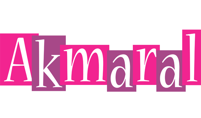Akmaral whine logo