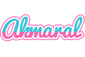 Akmaral woman logo