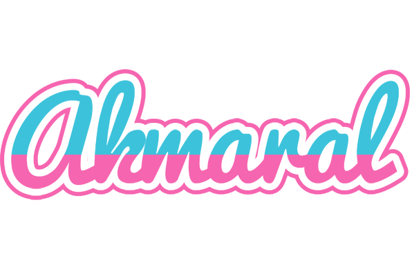 Akmaral woman logo