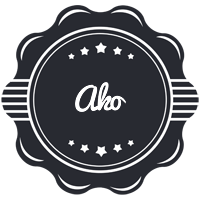 Ako badge logo