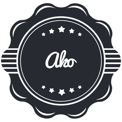 Ako badge logo