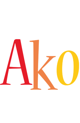 Ako birthday logo