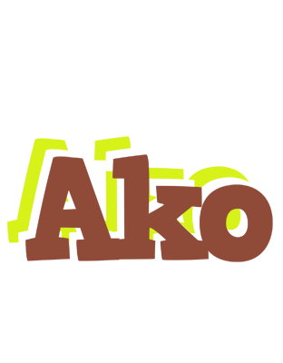 Ako caffeebar logo