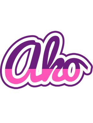 Ako cheerful logo