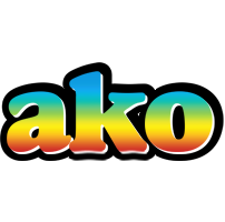 Ako color logo