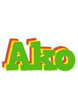 Ako crocodile logo