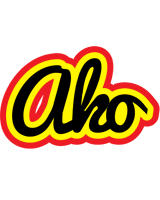 Ako flaming logo