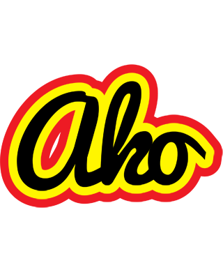 Ako flaming logo